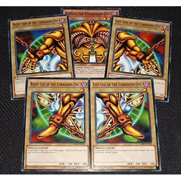 Common Unlimited Edition NM YuGiOh! 1x Exodia the Forbidden One LDK2-ENY04